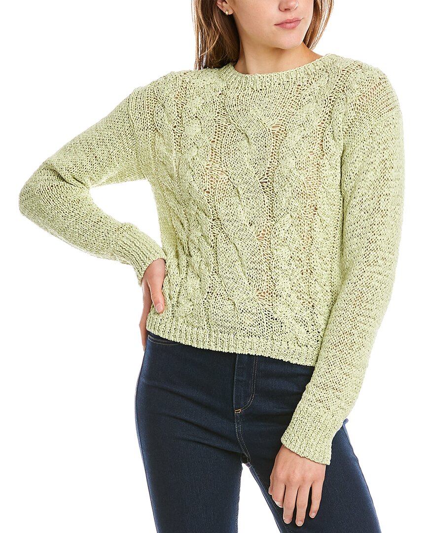 Vince cable hot sale knit sweater