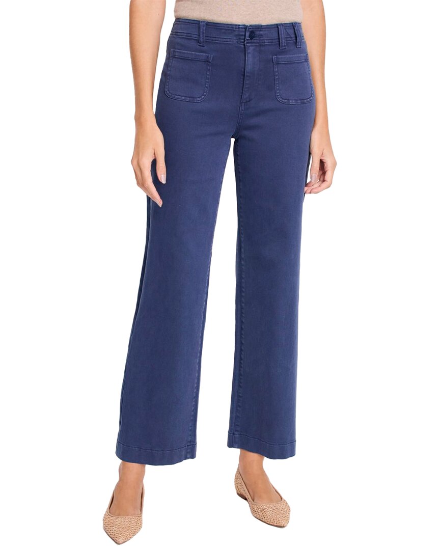 Nic + Zoe Nic+zoe Mid Rise Wide Leg Pocket Jean