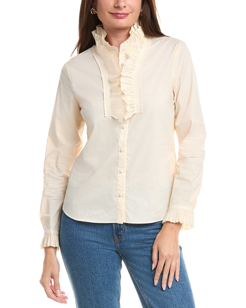 Flora Bea Nyc Indie Blouse In Neutral