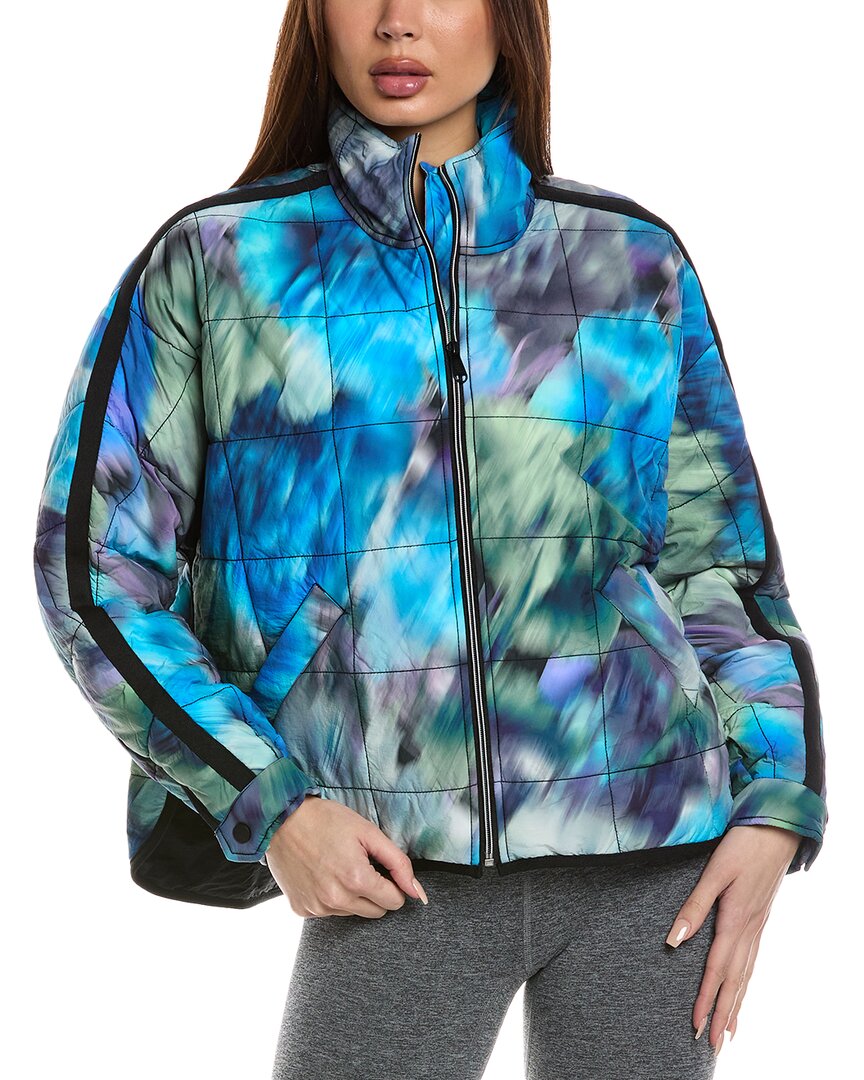 Free People Pippa Packable Printed Jacket In Green