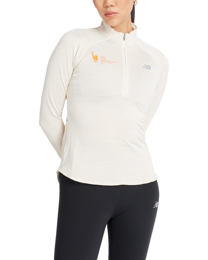 New Balance Nyc Marathon Athletics Heat Grid Half Top