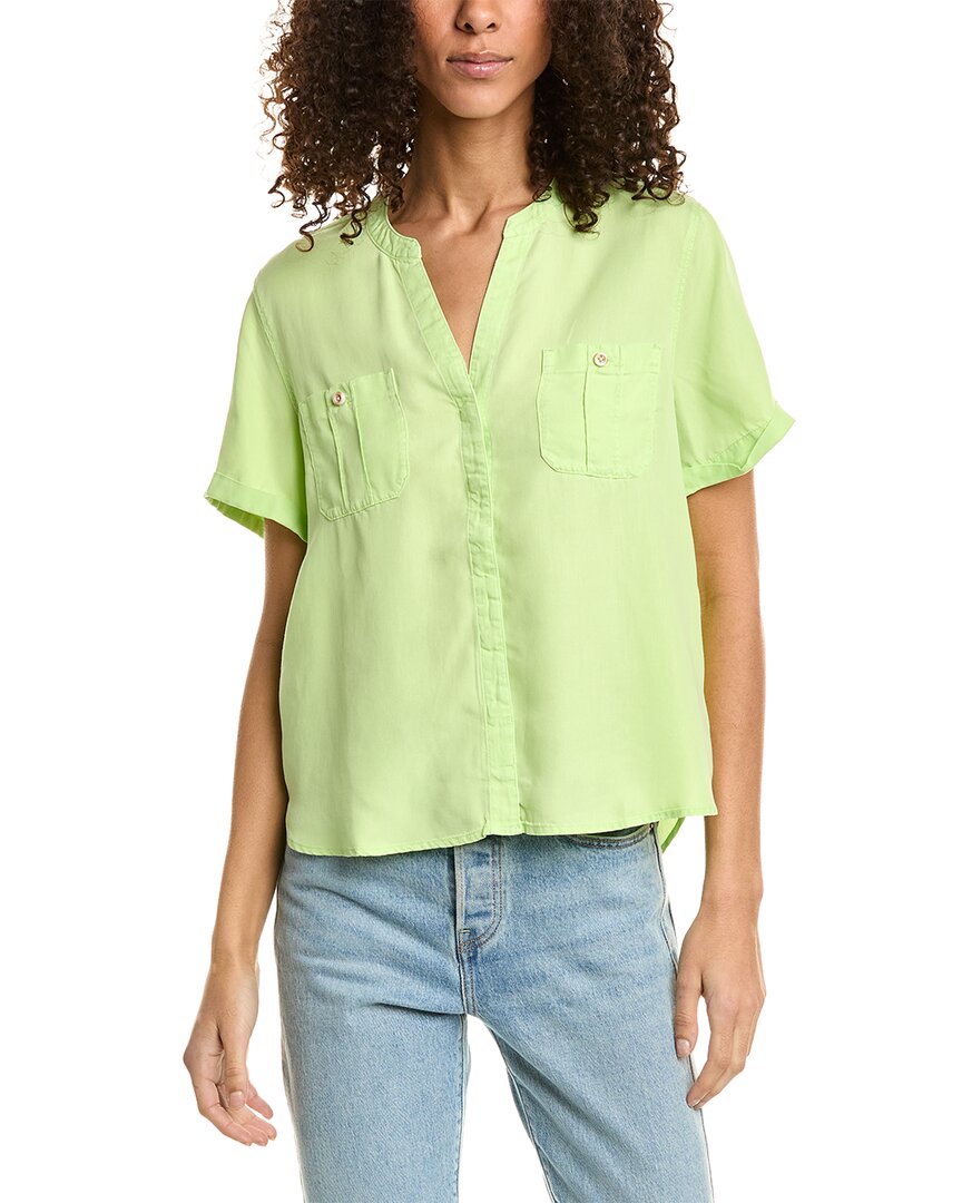 Tommy Bahama Mission Beach Camp Shirt In Green
