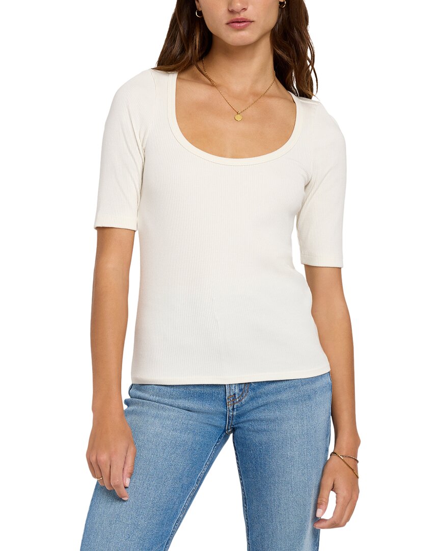 Faherty Freestyle Rib Elbow Sleeve T-shirt