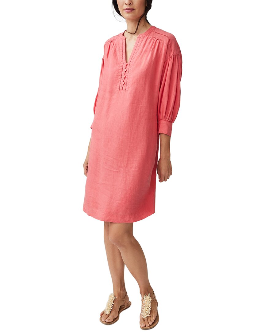 J.mclaughlin J. Mclaughlin Nylee Linen Dress In Pink