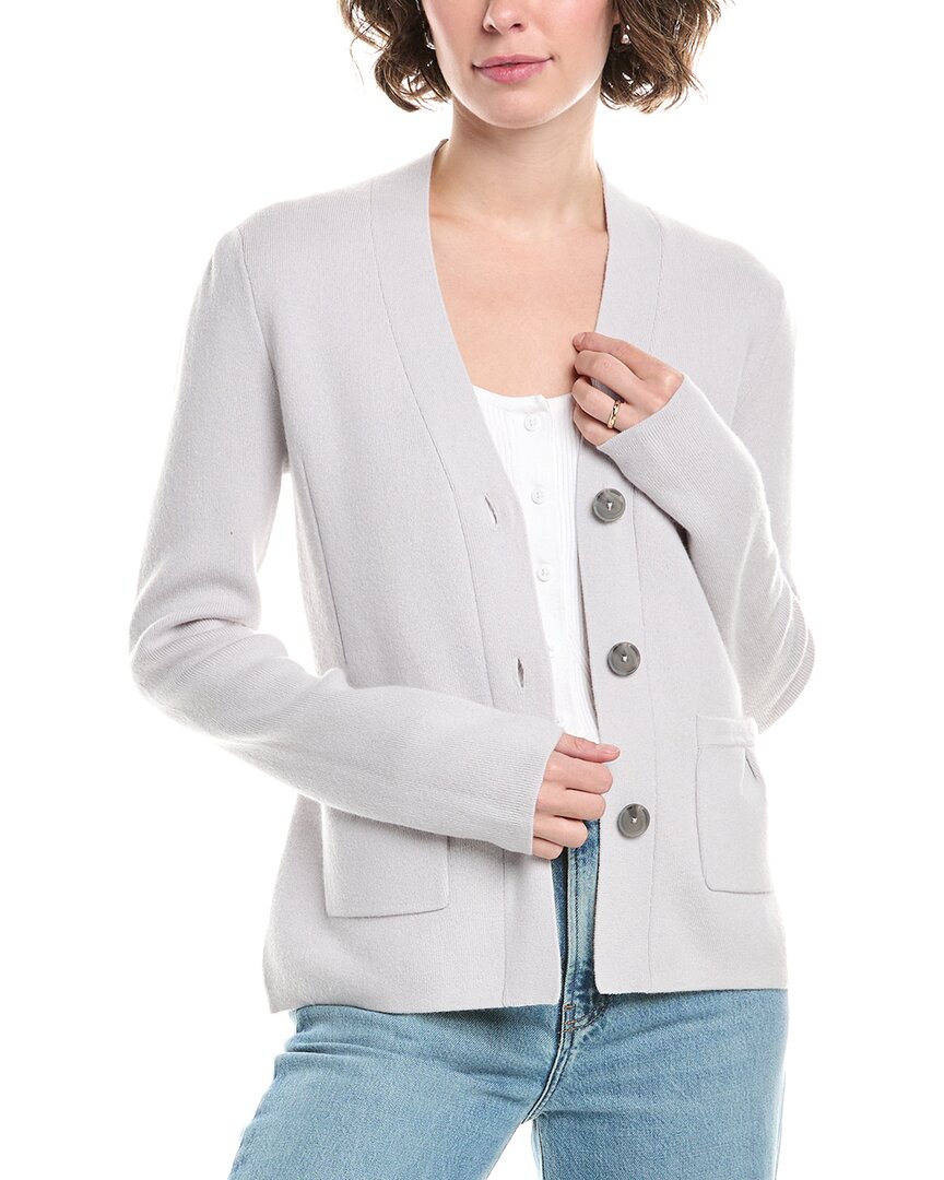 Raffi Puff Shoulder Wool & Cashmere-blend Blazer In Neutral