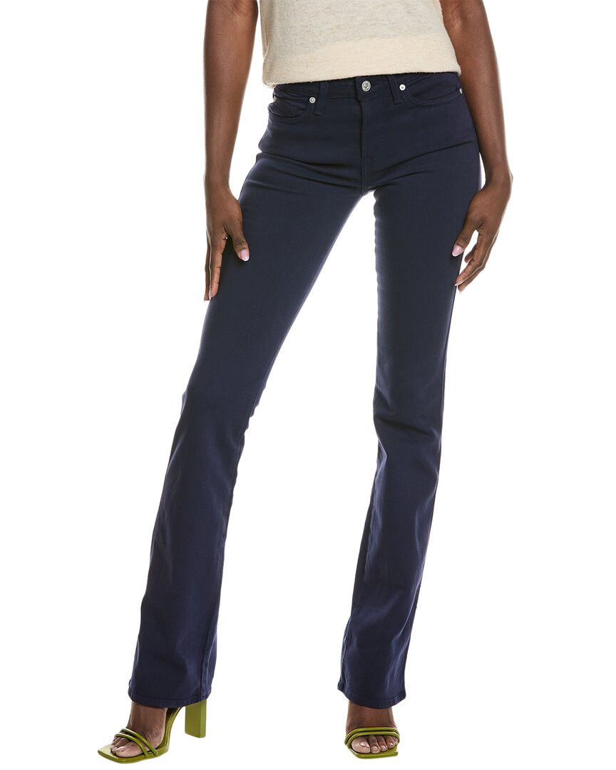 7 For All Mankind Kimmie Maritime Blue Form Fitted Bootcut Jean In Blue