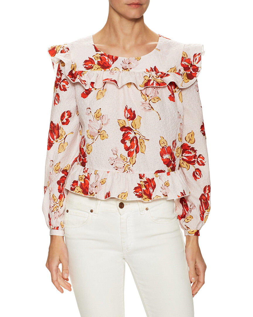 Image of Jill Stuart Meki Floral Blouse