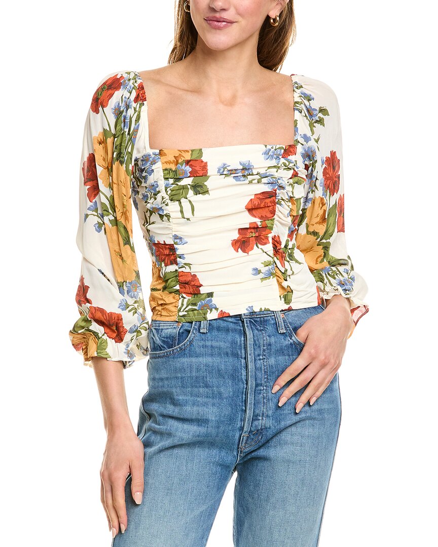 Lyra & Co Woven Blouse