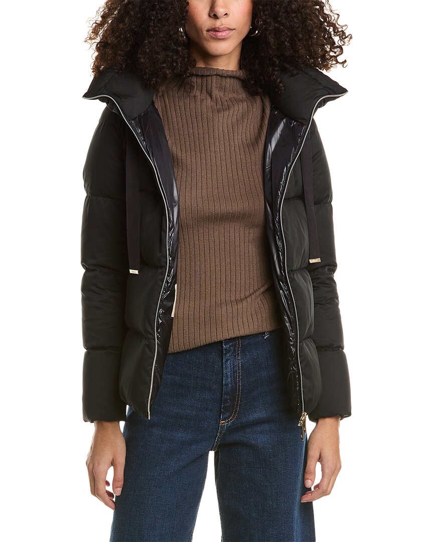 Shop Herno Puffer Down Jacket In Black