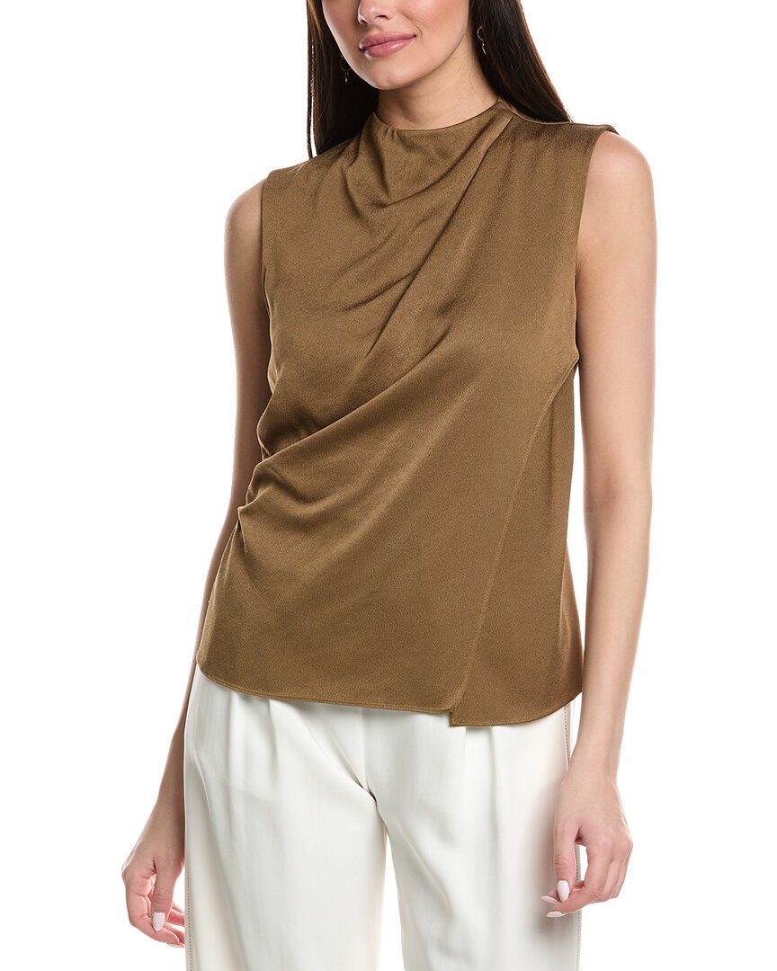 A.l.c . Amira Sleeveless Top In Brown