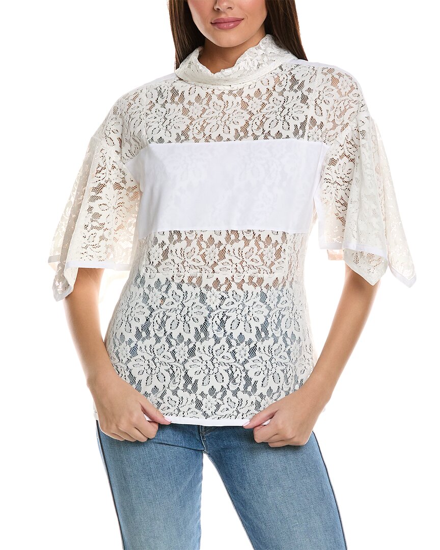 3.1 Phillip Lim Lace Blouse In Ivory