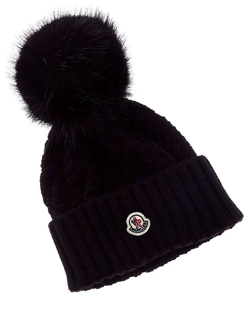 MONCLER MONCLER WOOL & CASHMERE-BLEND HAT