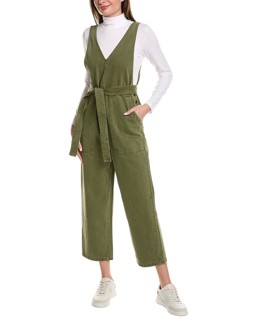 Shop Alex Mill Ollie Overall In Green