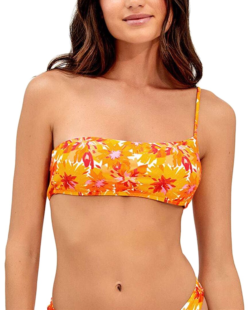 Vix Lowana Mustard Ana Bandeau Top