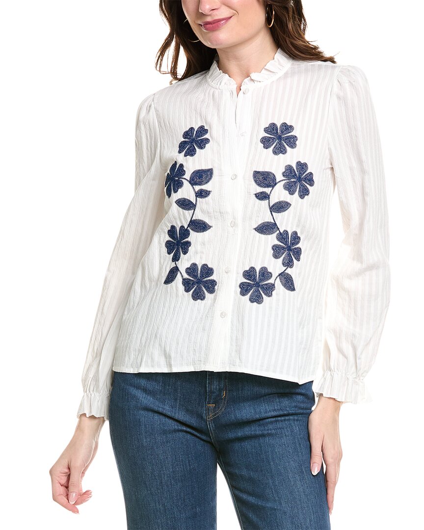 Shop Anna Kay Philippa Blouse In White