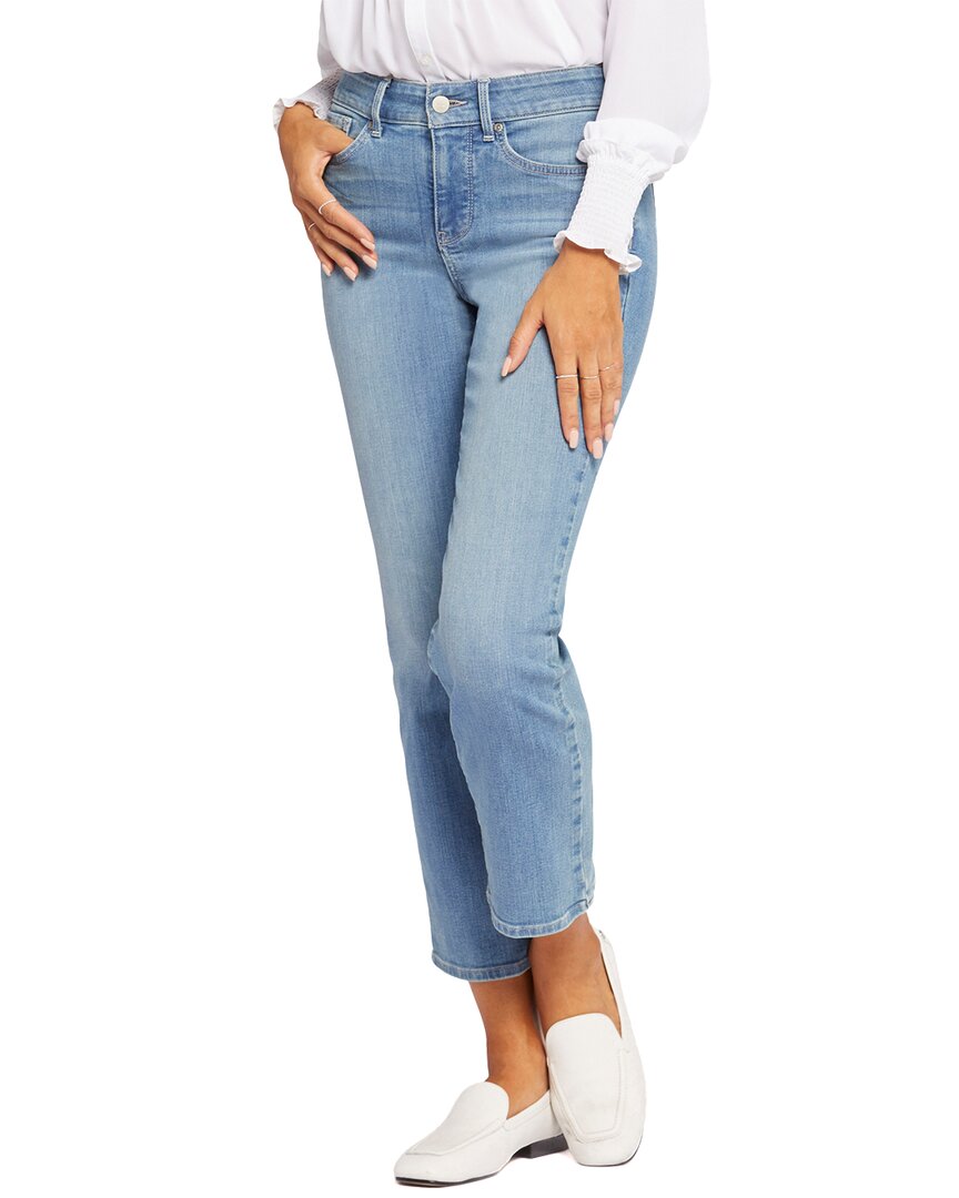 Nydj Marilyn Ankle Womens Tummy Slimming Denim Straight Leg Jeans