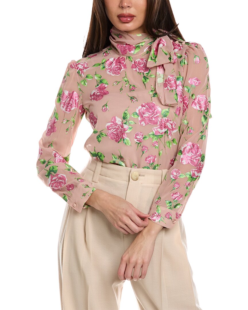 Shop Red Valentino Shirt In Pink