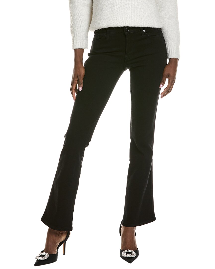 7 FOR ALL MANKIND 7 FOR ALL MANKIND KIMMIE BLACK FORM FITTED BOOTCUT JEAN