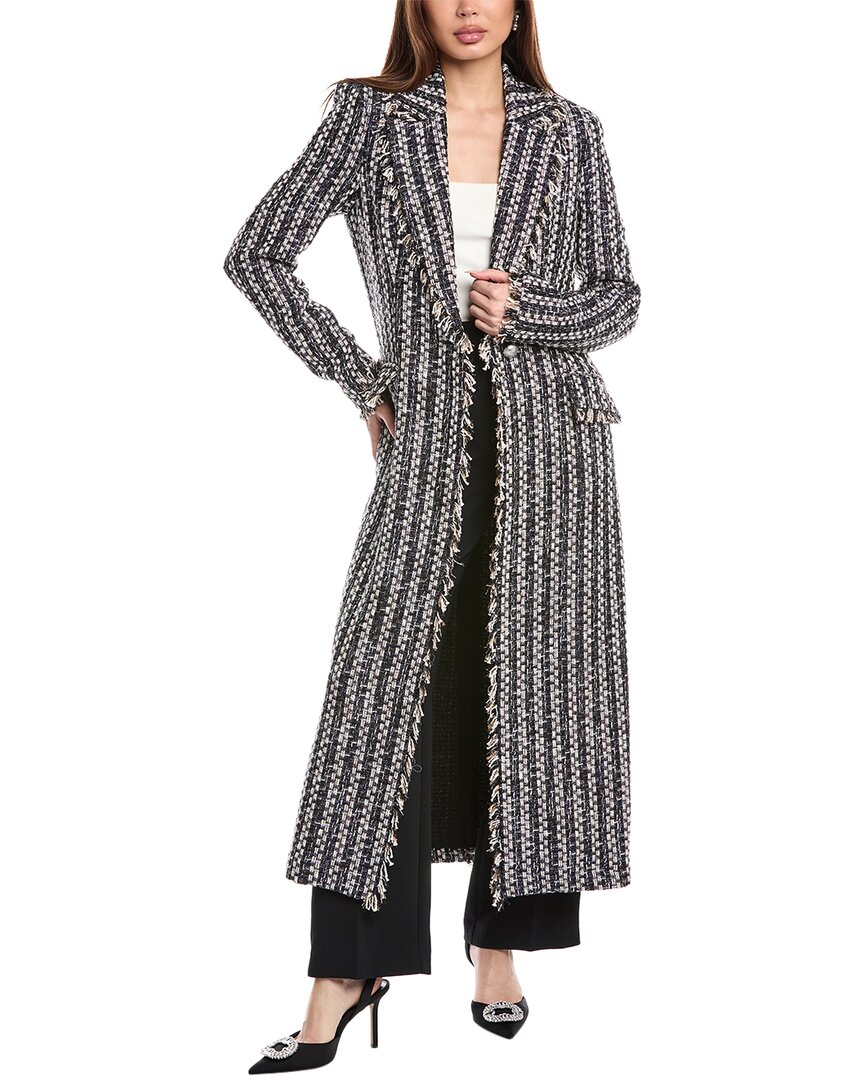 Ramy Brook Katherine Coat In Blue