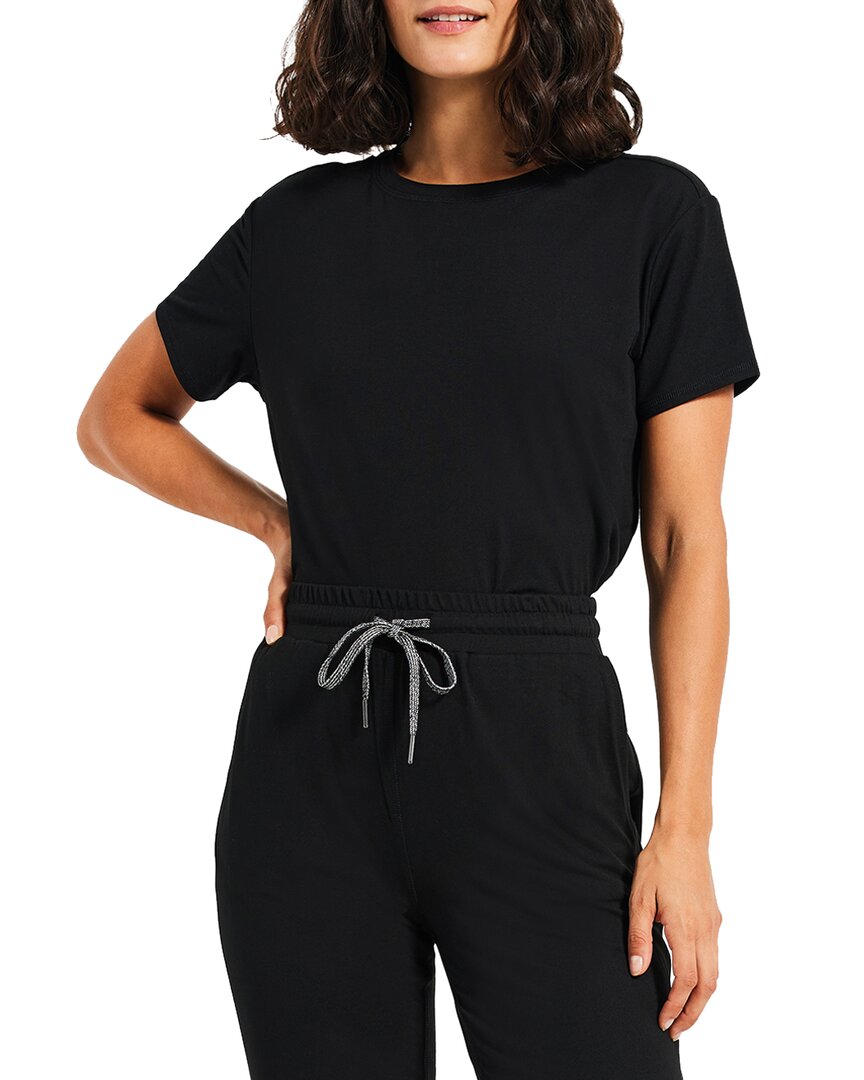 Nic + Zoe Nic+zoe Brushed Flow Jogger In Black