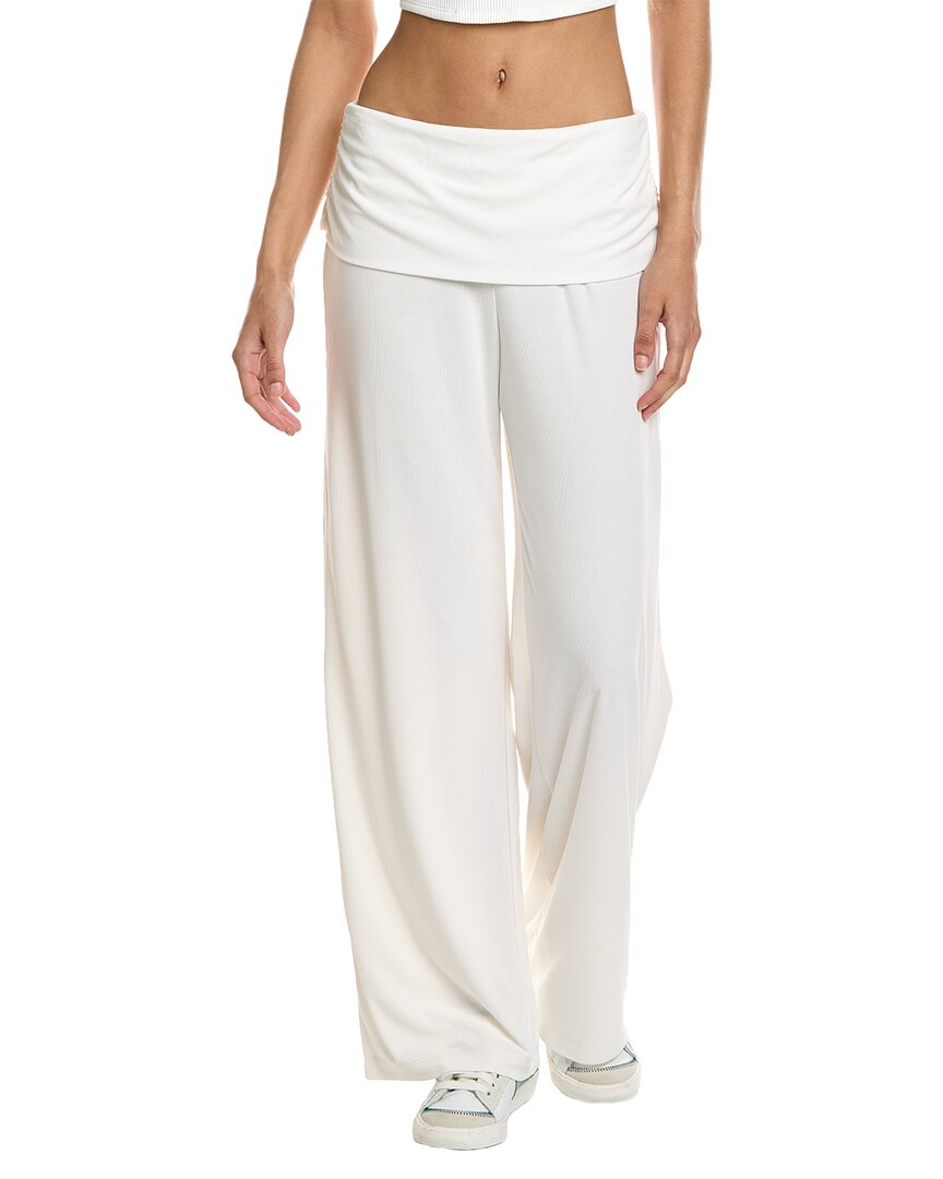 Free People Meet Me In The Middle Pants In White