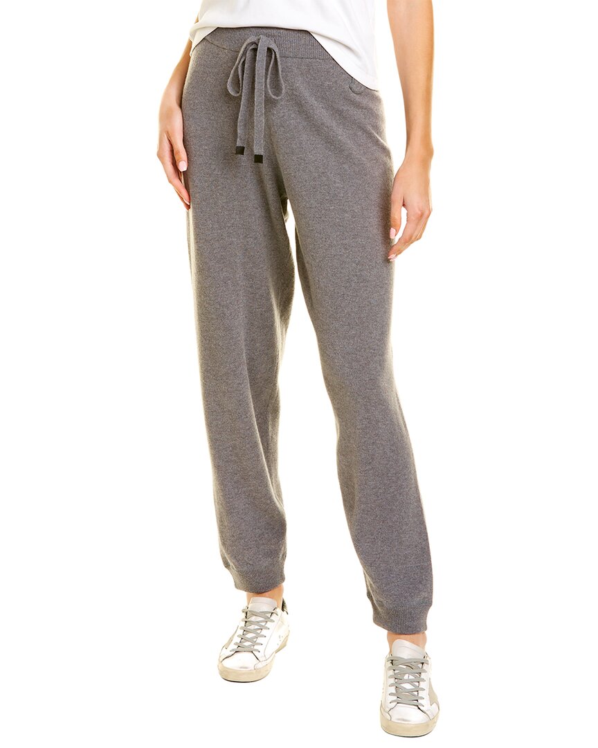 Moncler Cashmere-blend Joggers In Grey
