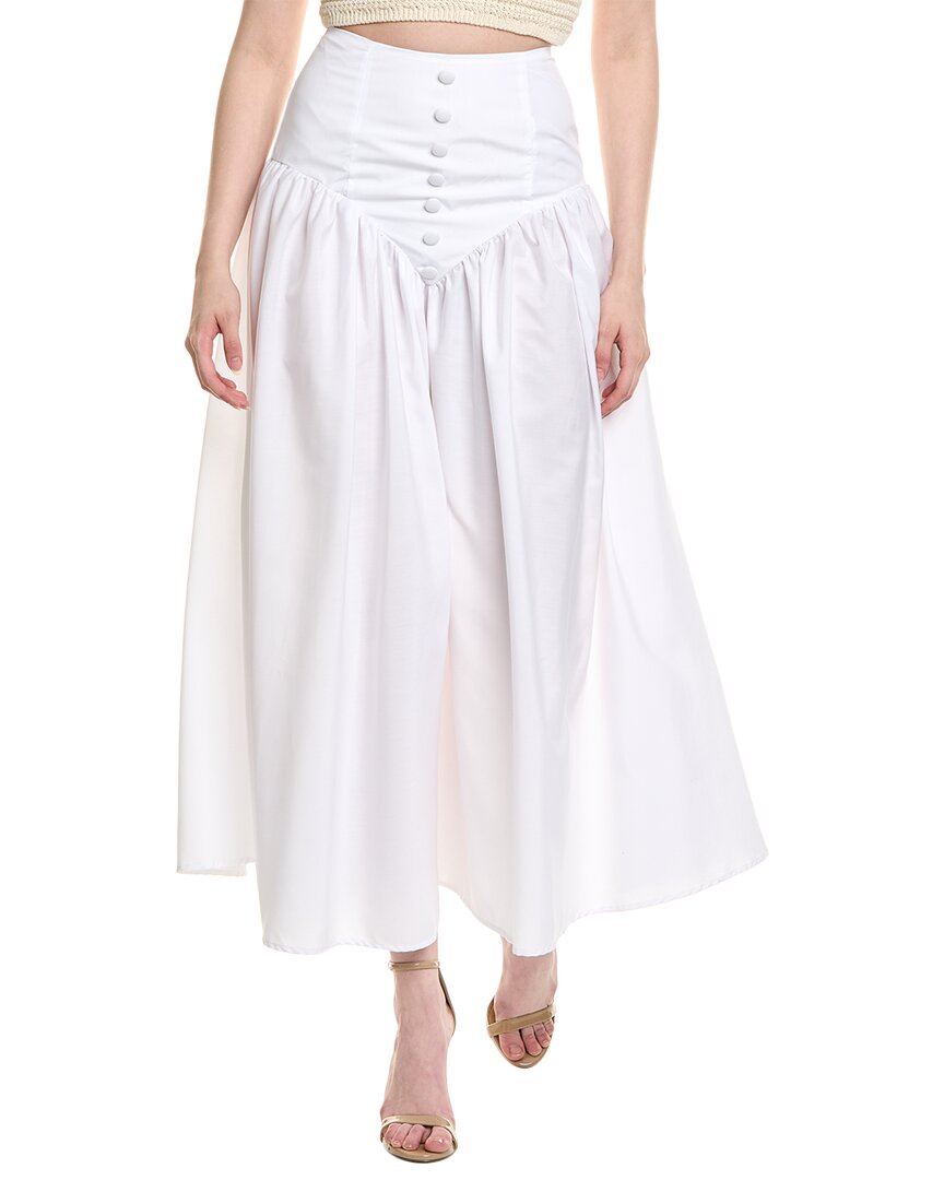 Estellina Maxi Skirt In White