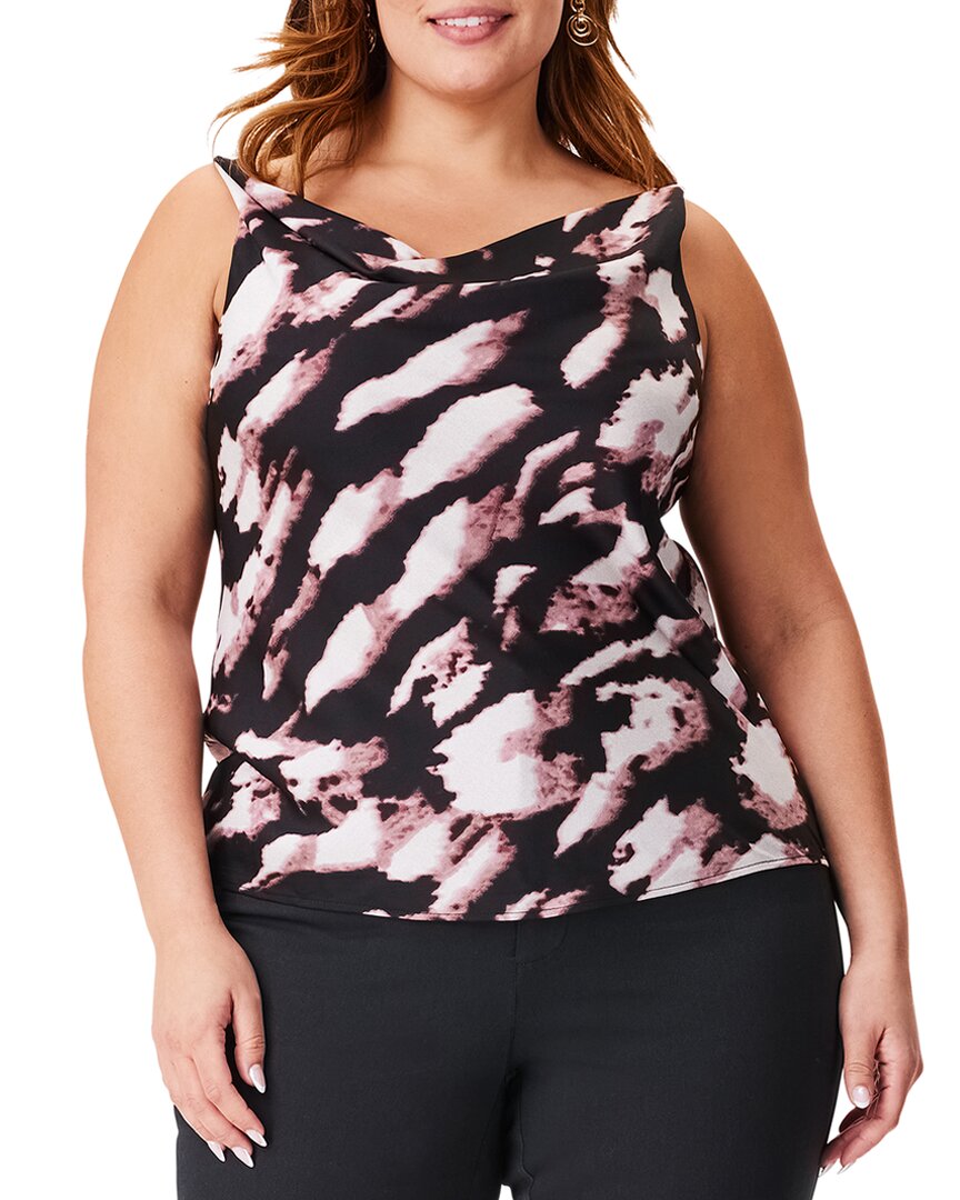 Nic + Zoe Nic+zoe Spring Shadow Cowl Neck Tank