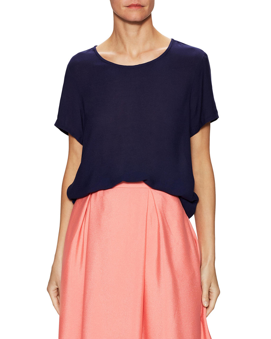 Image of Elorie Pom Pom Trim Top