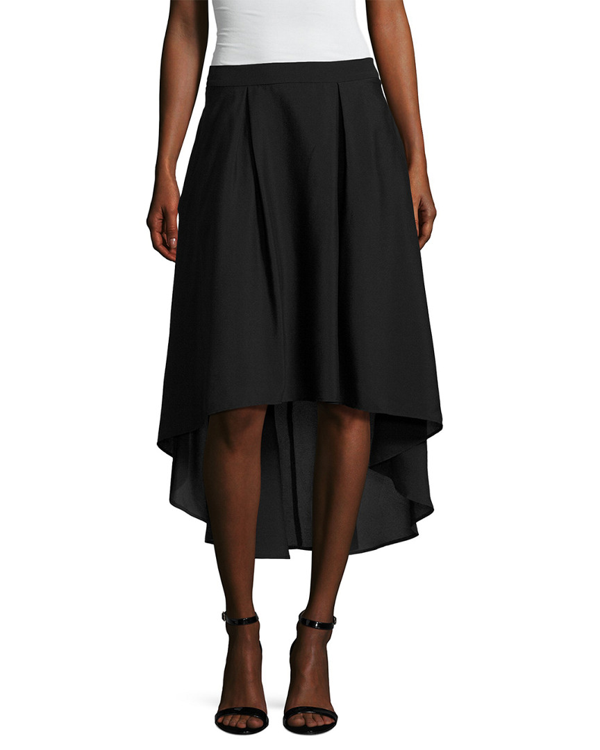 Image of Elorie High-Low Hem Midi Skirt