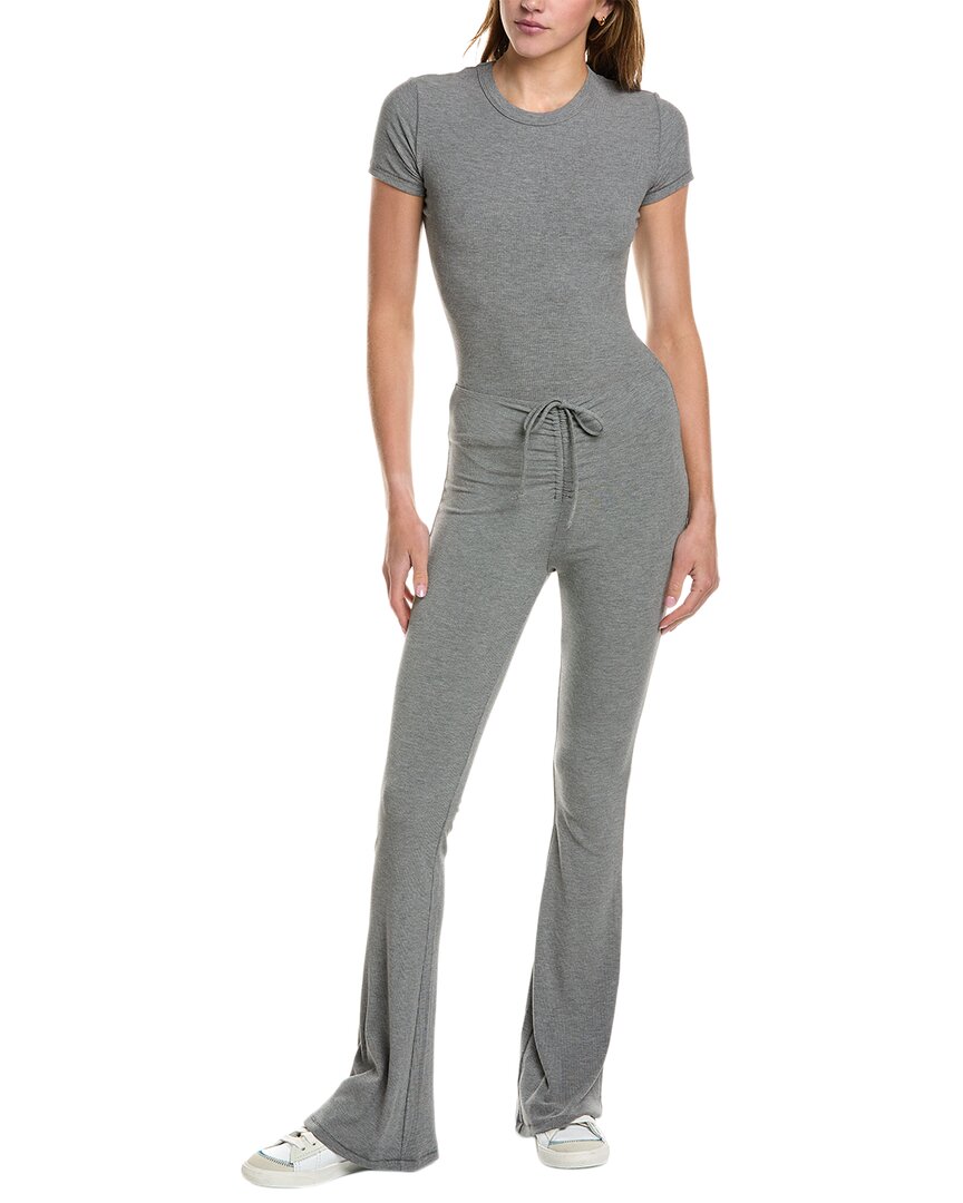 Shop Lyra & Co 2pc Top & Pant Set In Grey