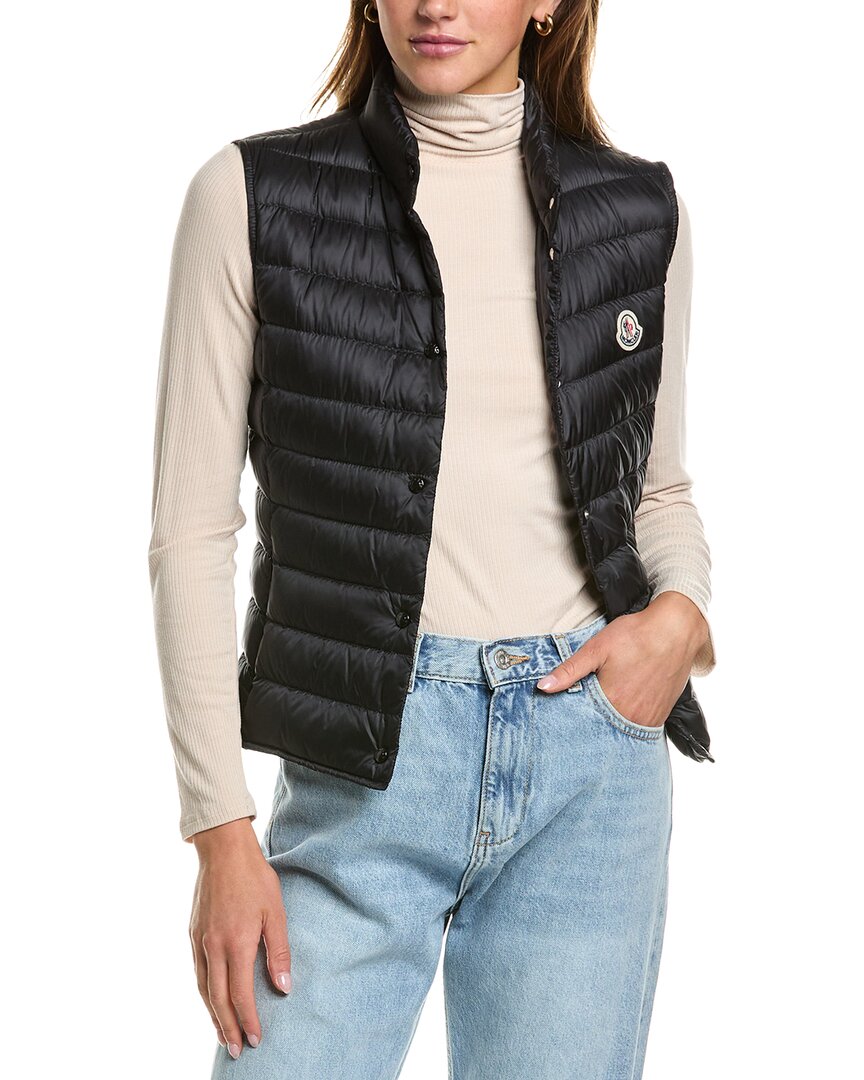 Moncler Liane Down Gilet In Black