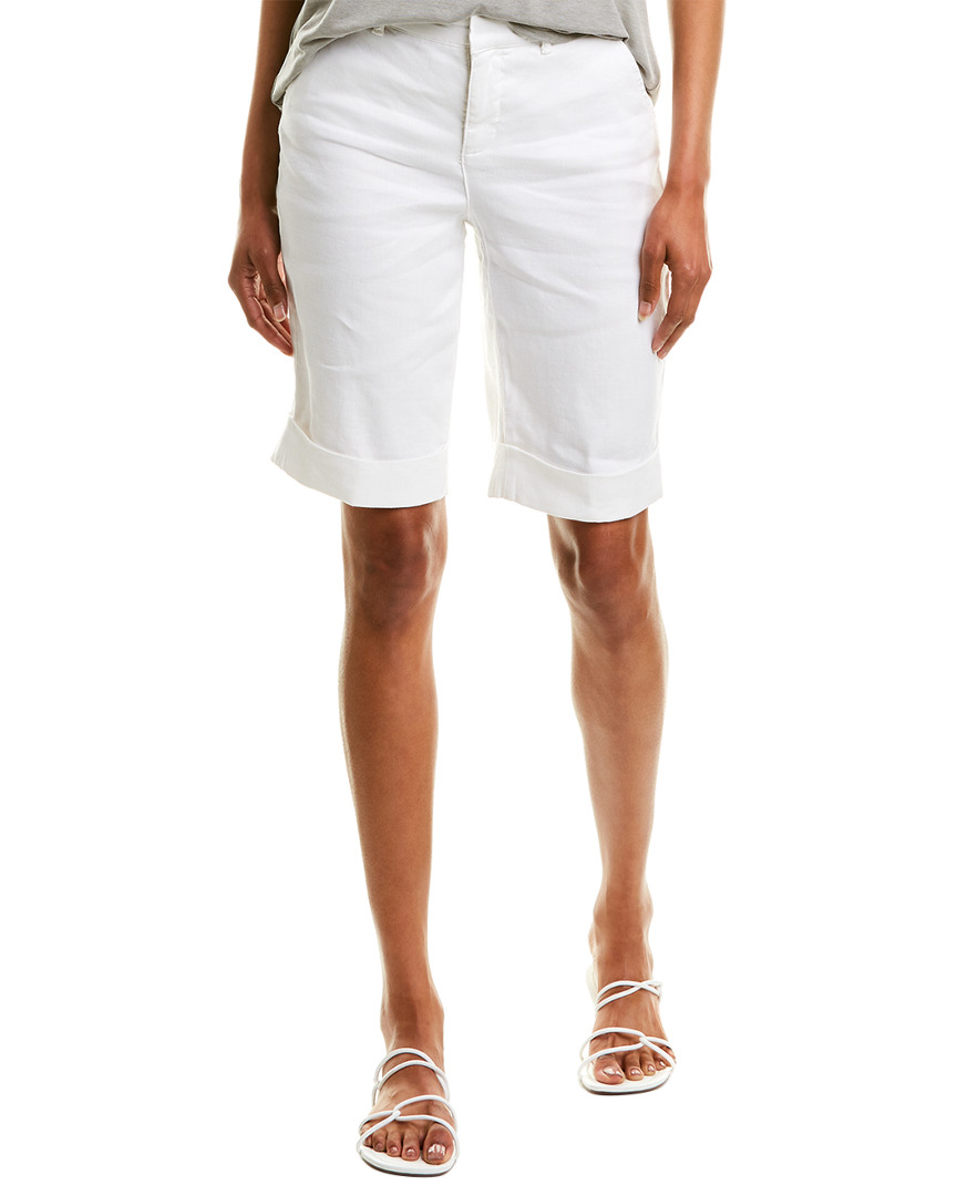 nydj white shorts