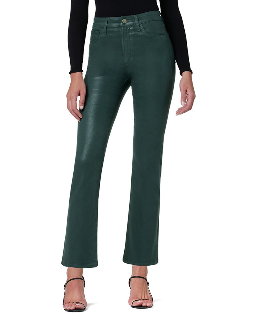 Shop Joe's Jeans The Callie Coated Forest Green Jean