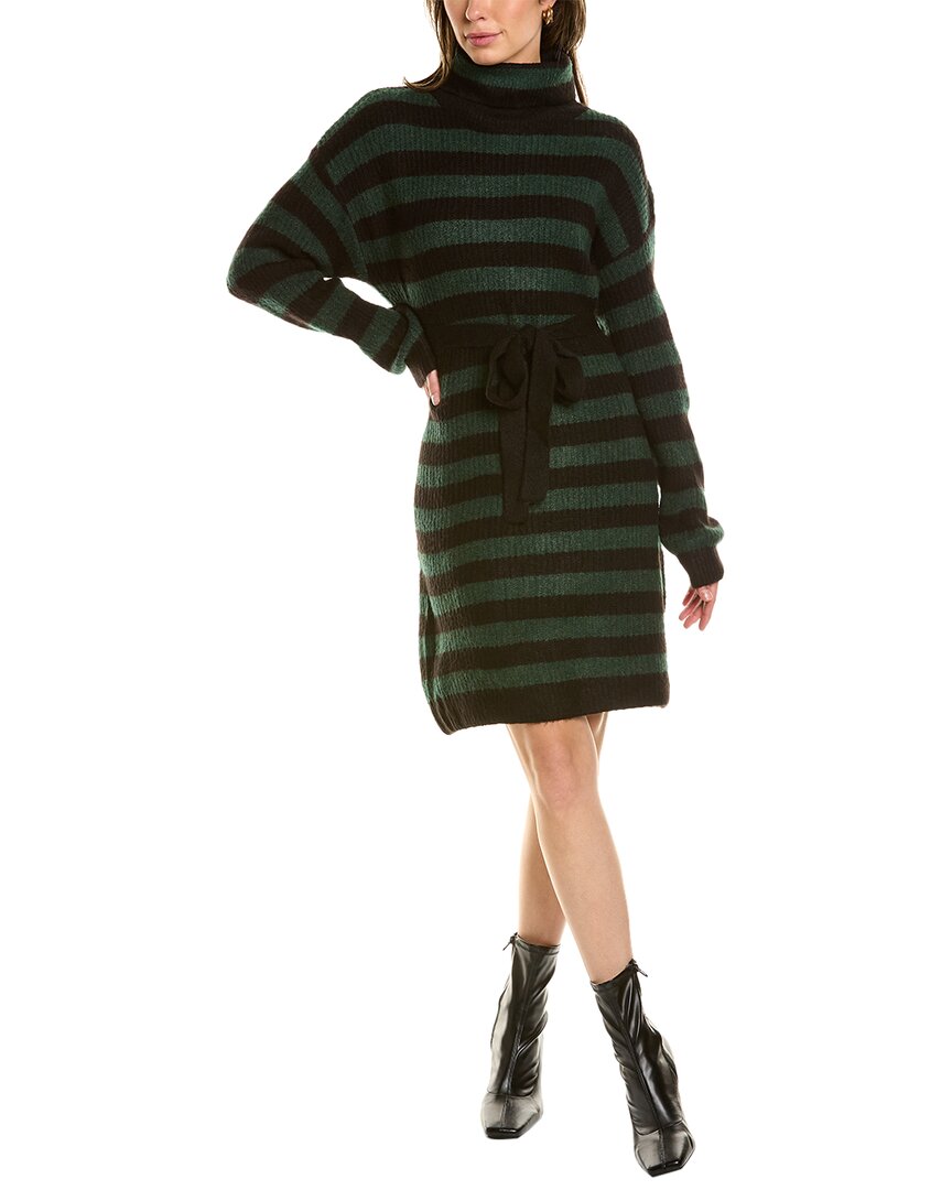 Shop Anna Kay Wool-blend Sweaterdress In Green