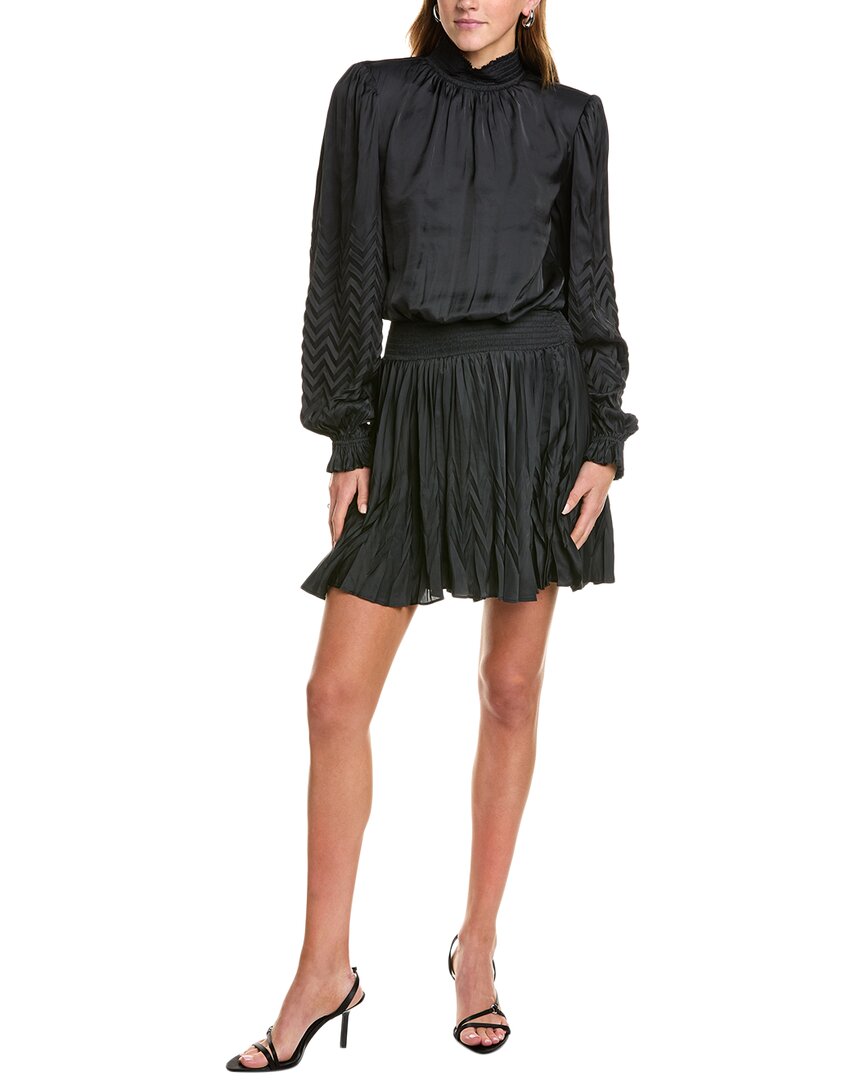 Ramy Brook Sawyer Mini Dress In Black