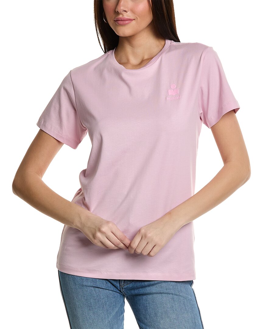 Shop Isabel Marant Étoile Isabel Marant Etoile Classic T-shirt In Pink