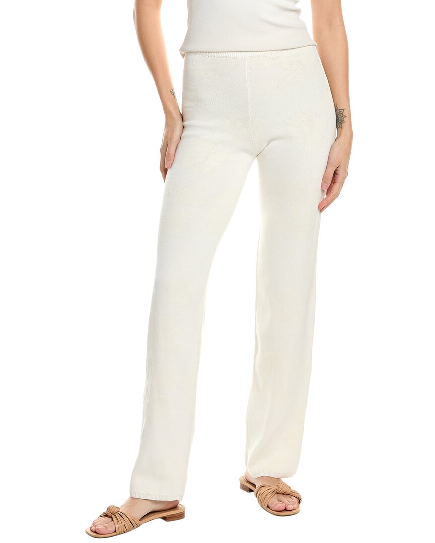 Juan De Dios Alba Pant In White