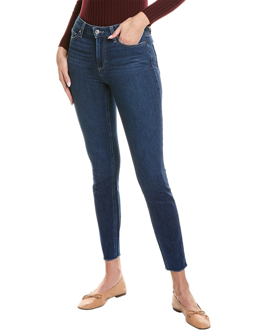 PAIGE PAIGE DENIM HOXTON CHAPEL HIGH-RISE ANKLE JEAN