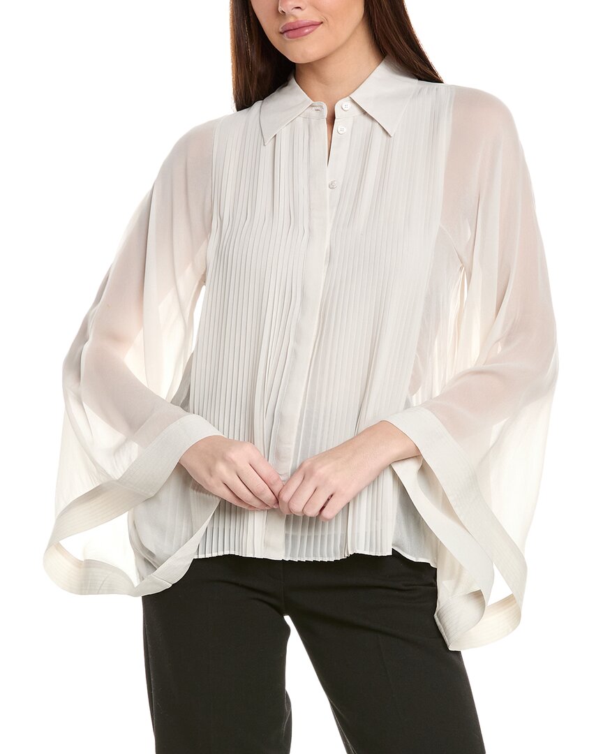 Reiss Magda-pleat Detail Blouse 46519333