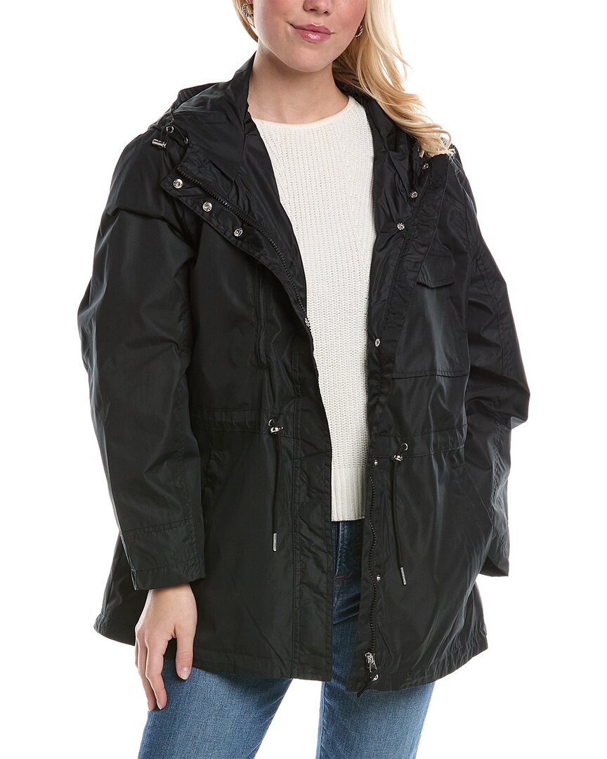 Big Chill Zip Pocket Anorak In Black