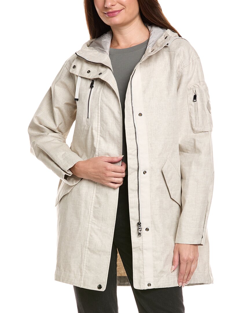Bogner Zia-2 Linen Coat In Neutral