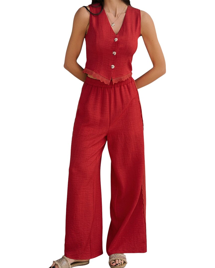 Luna Tuccini 2pc Vest & Pant Set