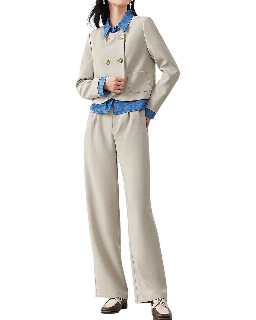 Ounixue 2pc Blazer & Pant Set