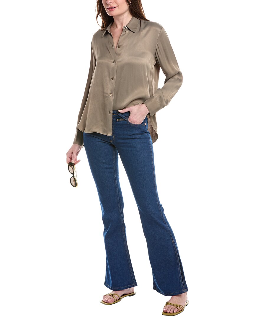 Staud X Wrangler The Bikini Dark Rinse Jean