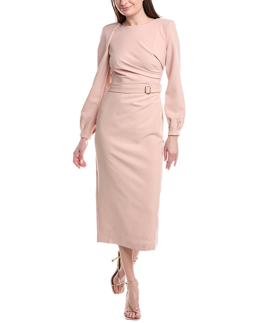 Bgl Belted Midi Dress