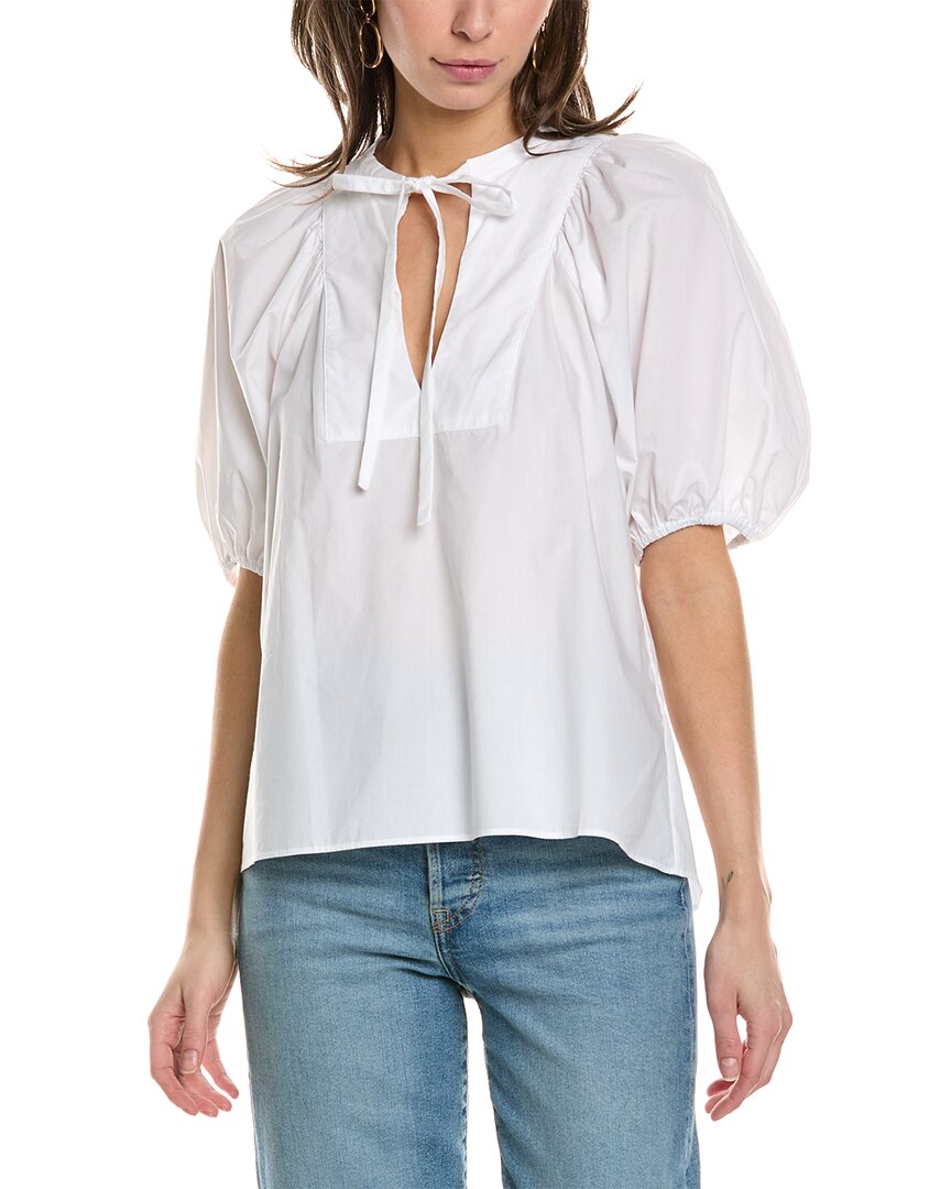 Ba&sh Split Neck Blouse