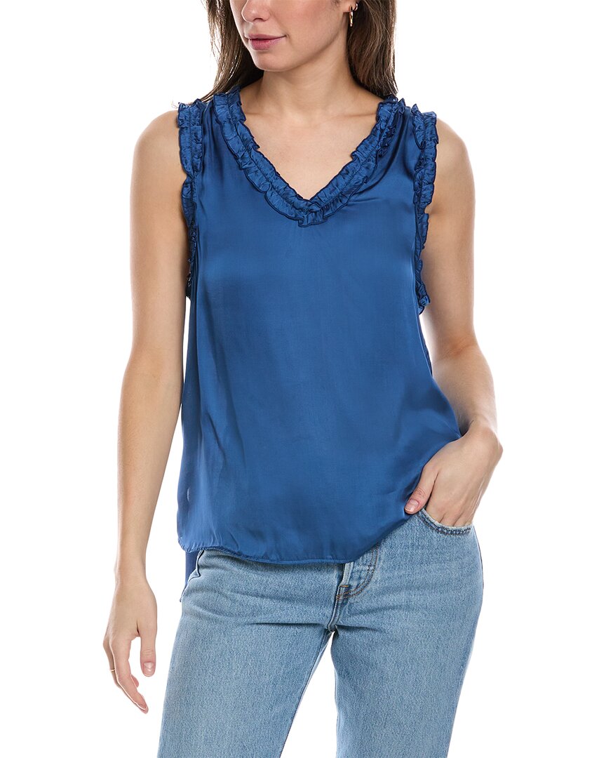 Shop Walker & Wade Walker&wade Shelly Top In Navy