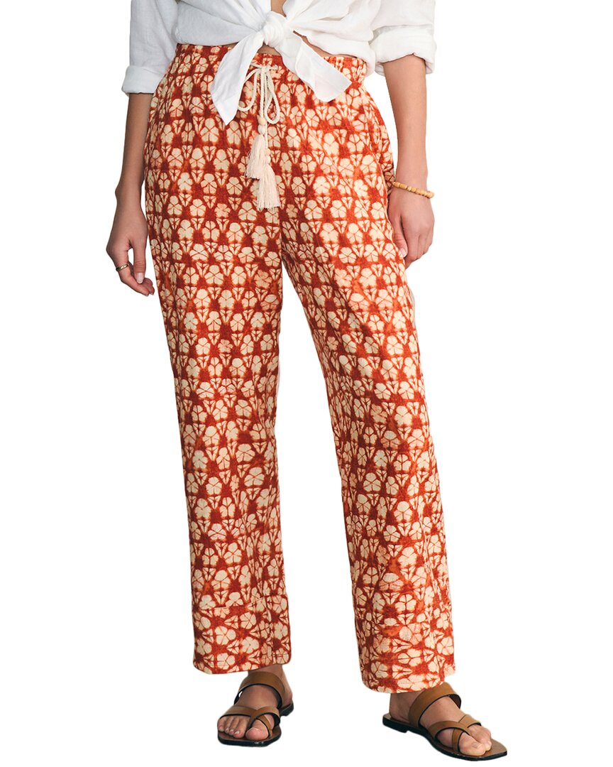 Faherty Pacific Beach Linen Pants