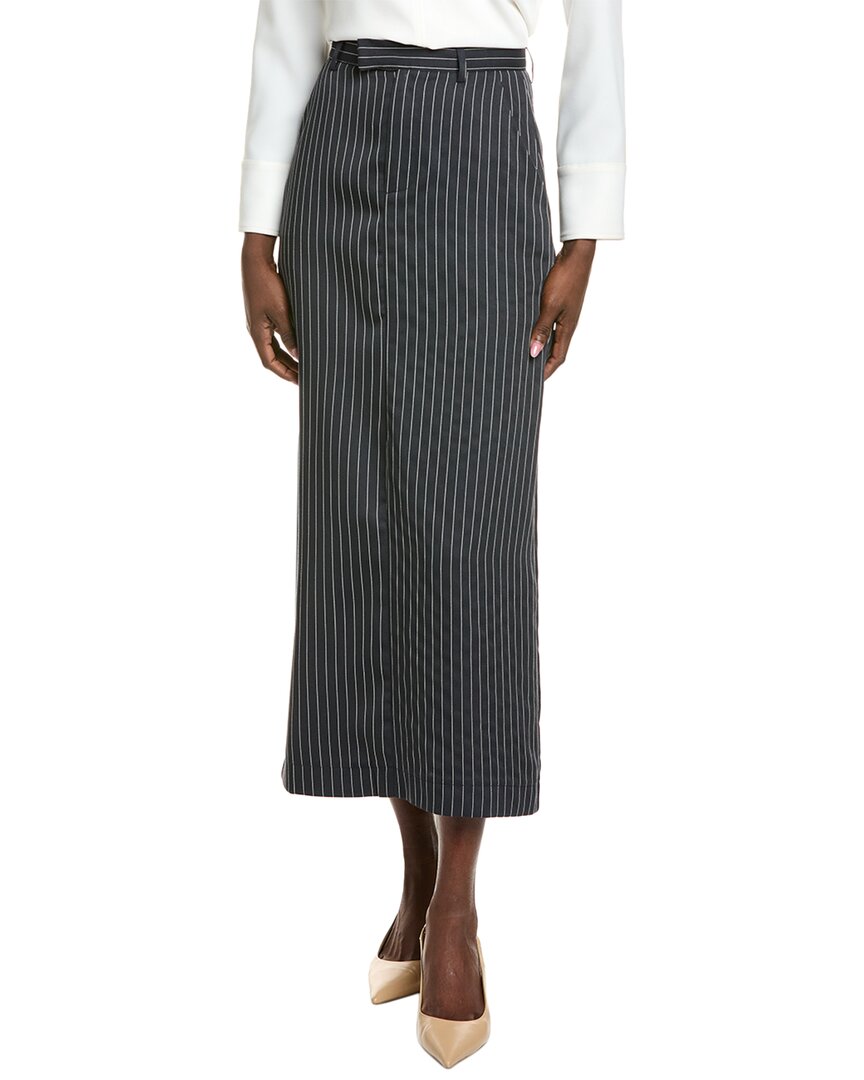 To My Lovers Maxi Skirt In Blue